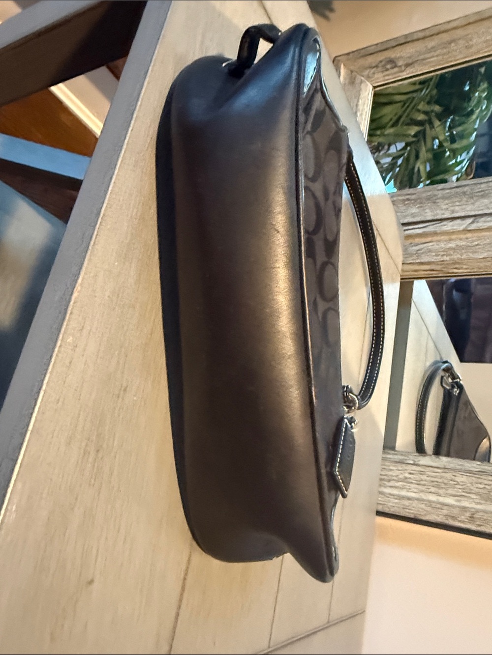 COACH Signature Mini Shoulder Bag - Picture 2 of 7